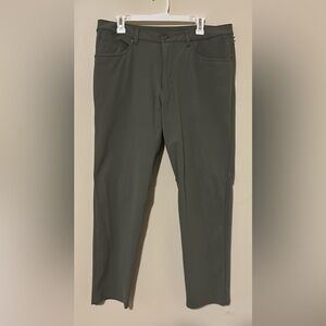 lululemon athletica Men's Dark Green Chinos